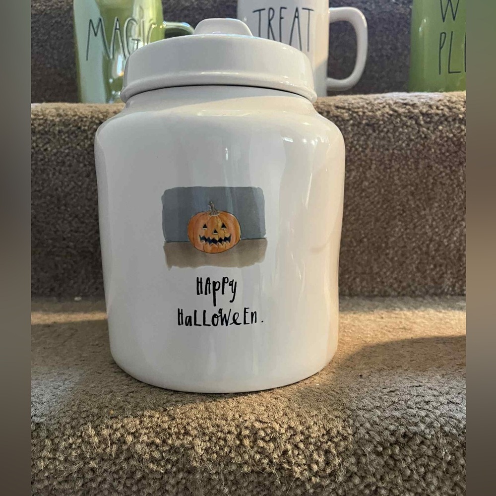 Rae Dunn Happy Halloween Ceramic Piece